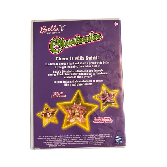 Bella Dancerella Cheerleader 2006 DVD Kids Educational Dance Pre-Owned - Picture 3 of 3